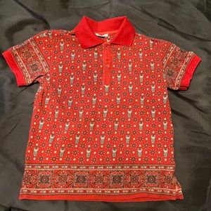 Dolce and Gabbana Boys Red Polo (Size 4)